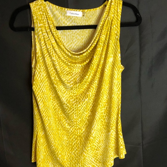 Calvin Klein Tops - Calvin Klein Draped Neckline Top